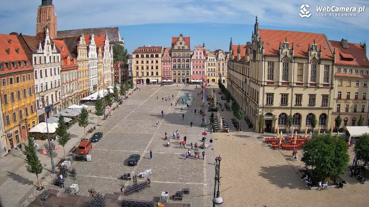 WROCŁAW - widok na Stare Miasto - 26 sierpień 2026, 10:34