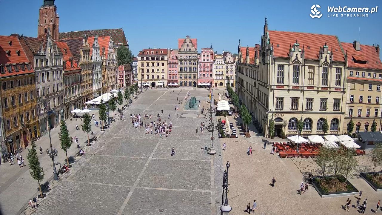 WROCŁAW - widok na Stare Miasto - 26 maj 2026, 12:48
