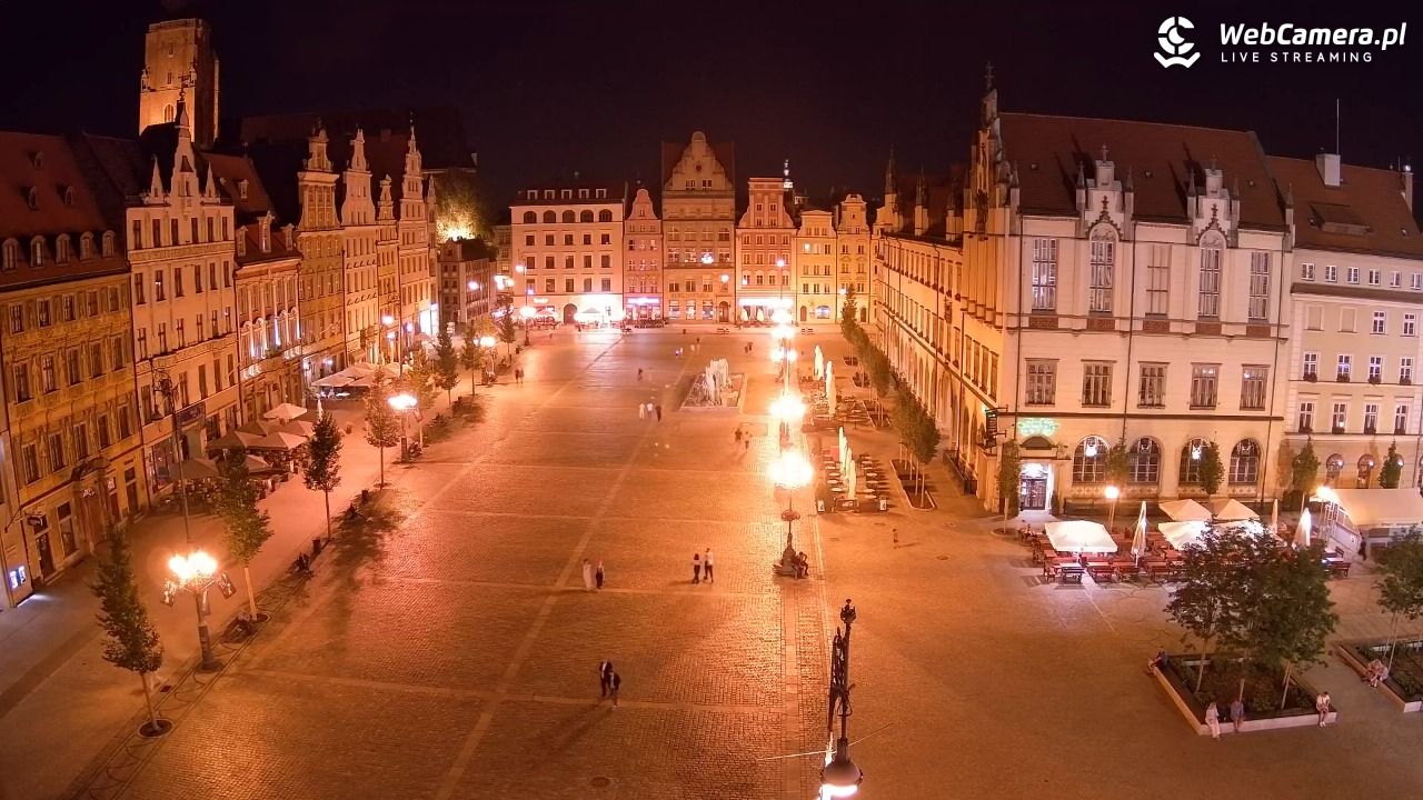 WROCŁAW - widok na Stare Miasto - 13 lipiec 2026, 23:29