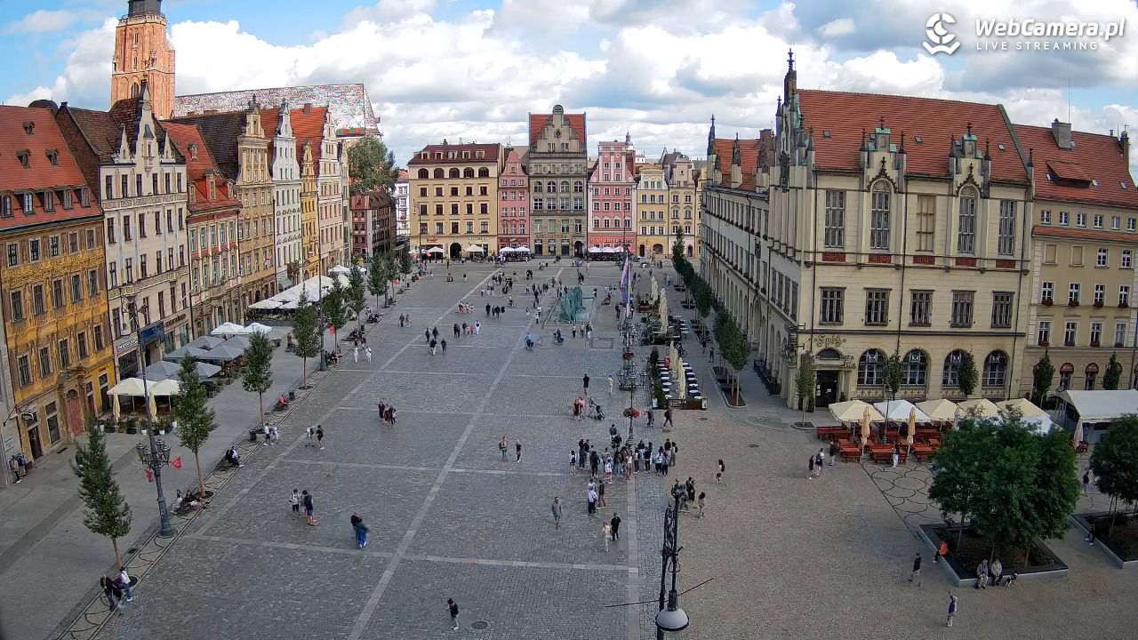 WROCŁAW - widok na Stare Miasto - 23 sierpień 2026, 11:06
