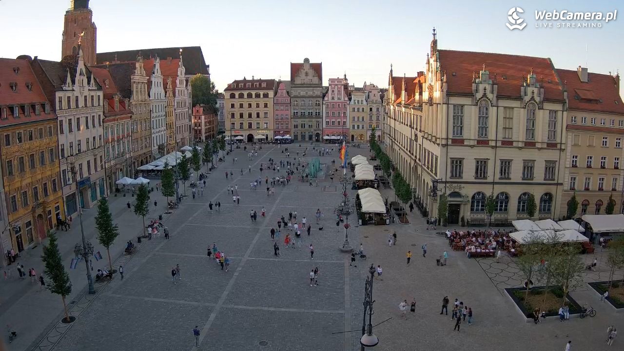 WROCŁAW - widok na Stare Miasto - 29 maj 2026, 19:57