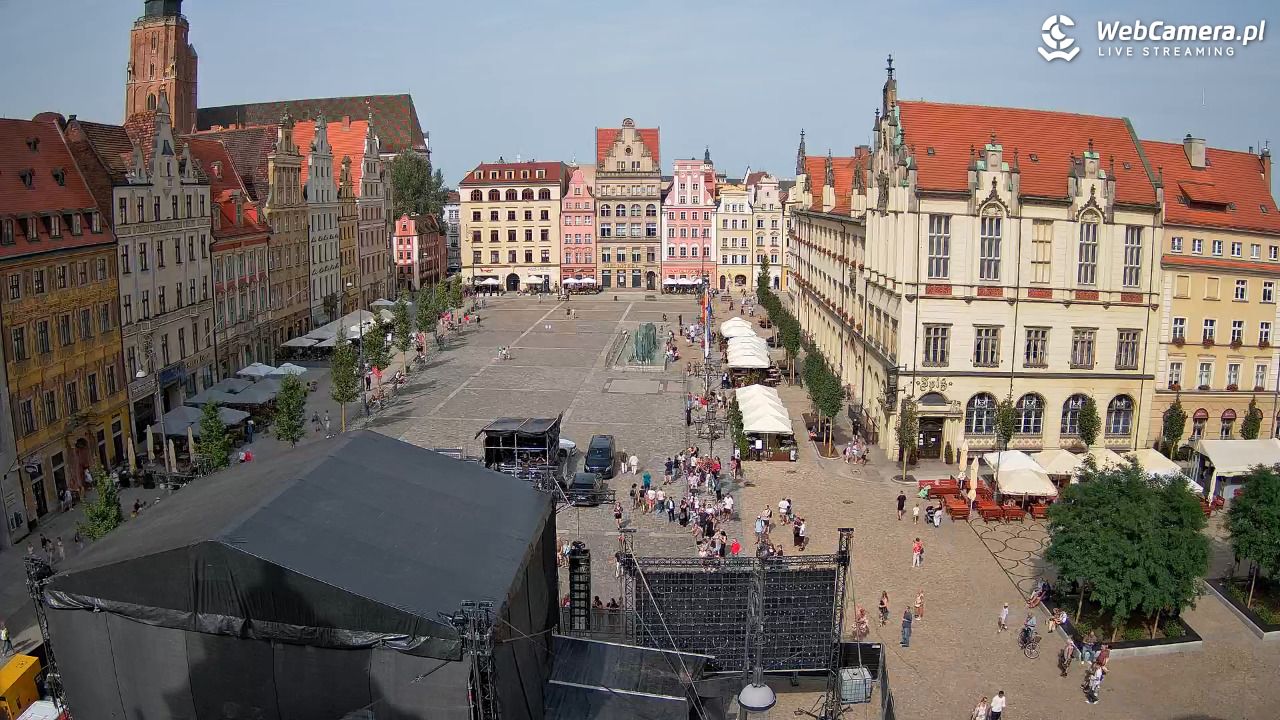 WROCŁAW - widok na Stare Miasto - 28 sierpień 2026, 14:46