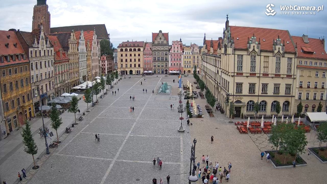 WROCŁAW - widok na Stare Miasto - 12 lipiec 2026, 10:02