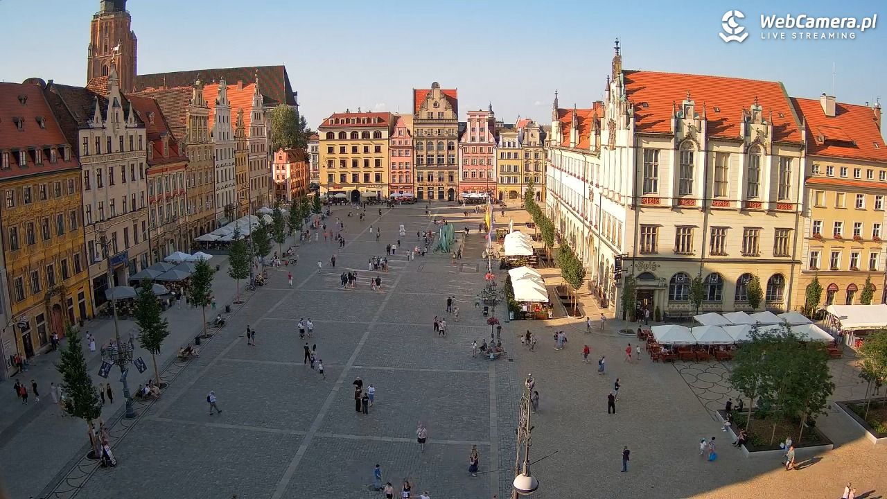 WROCŁAW - widok na Stare Miasto - 13 lipiec 2026, 18:03