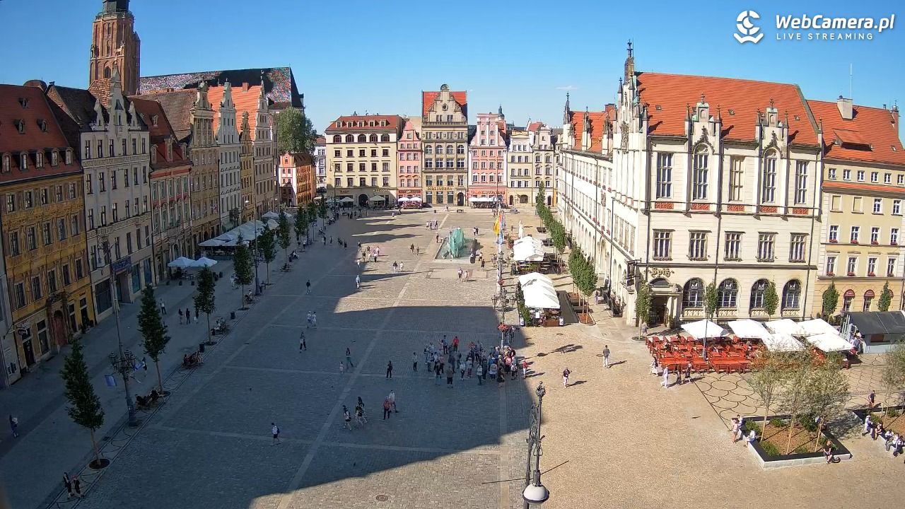 WROCŁAW - widok na Stare Miasto - 27 maj 2026, 16:41