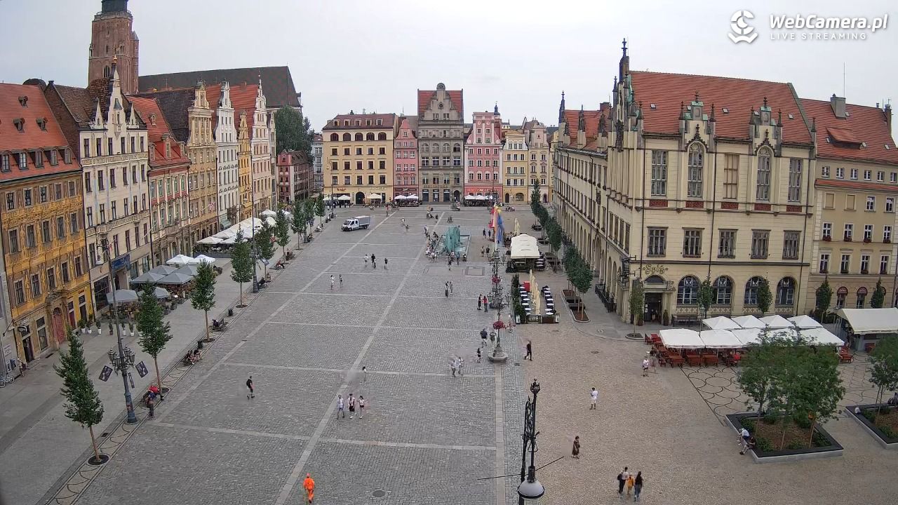 WROCŁAW - widok na Stare Miasto - 14 lipiec 2026, 12:45