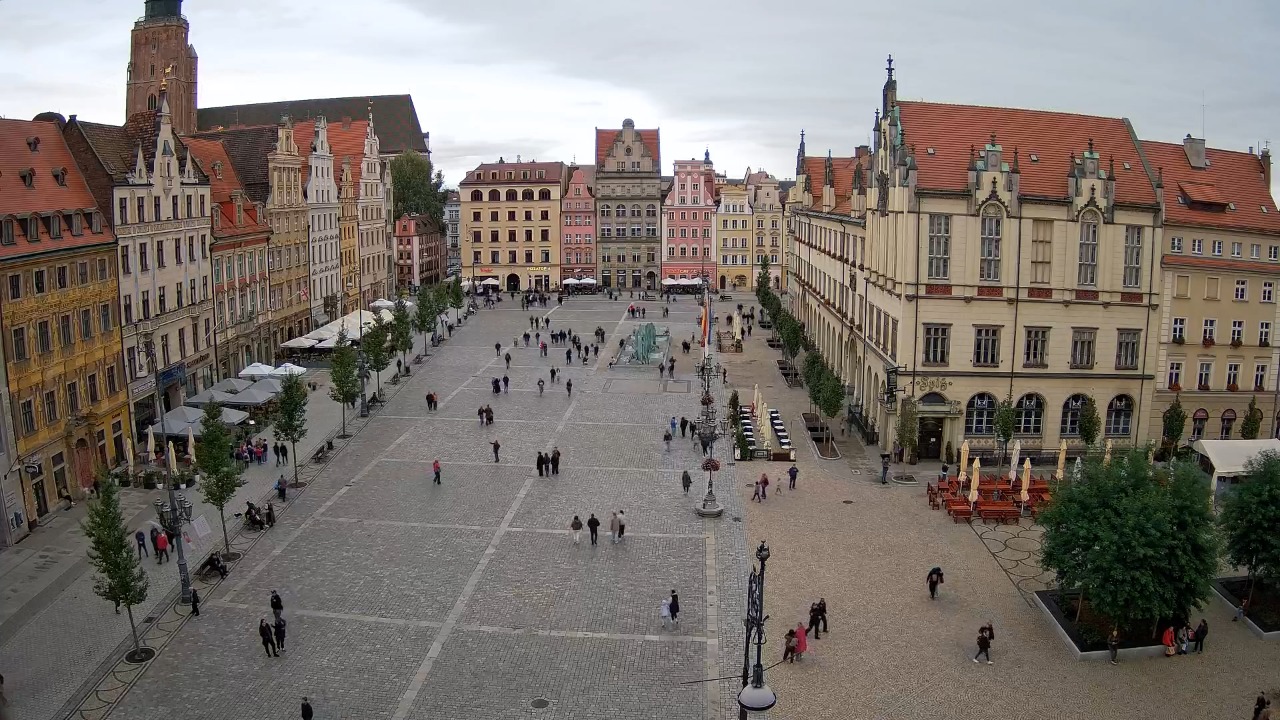 WROCŁAW - widok na Stare Miasto - 10 październik 2026, 11:56