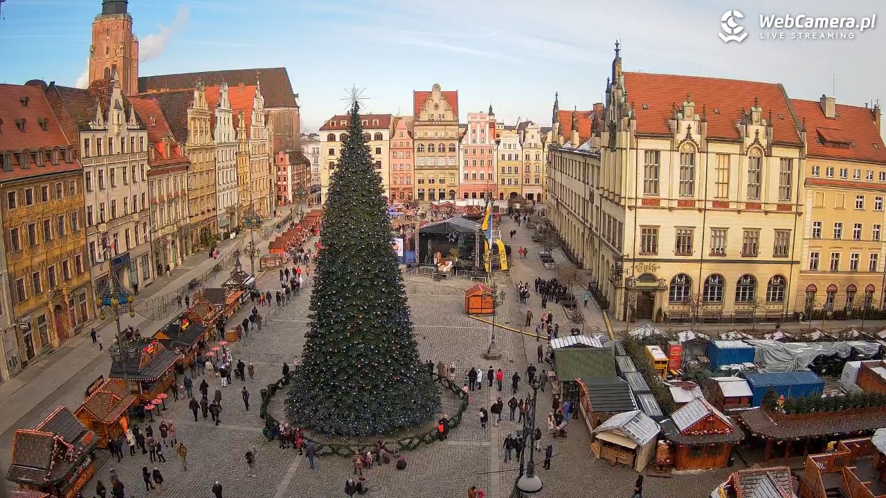 WROCŁAW - widok na Stare Miasto - 06 styczeń 2026, 12:24