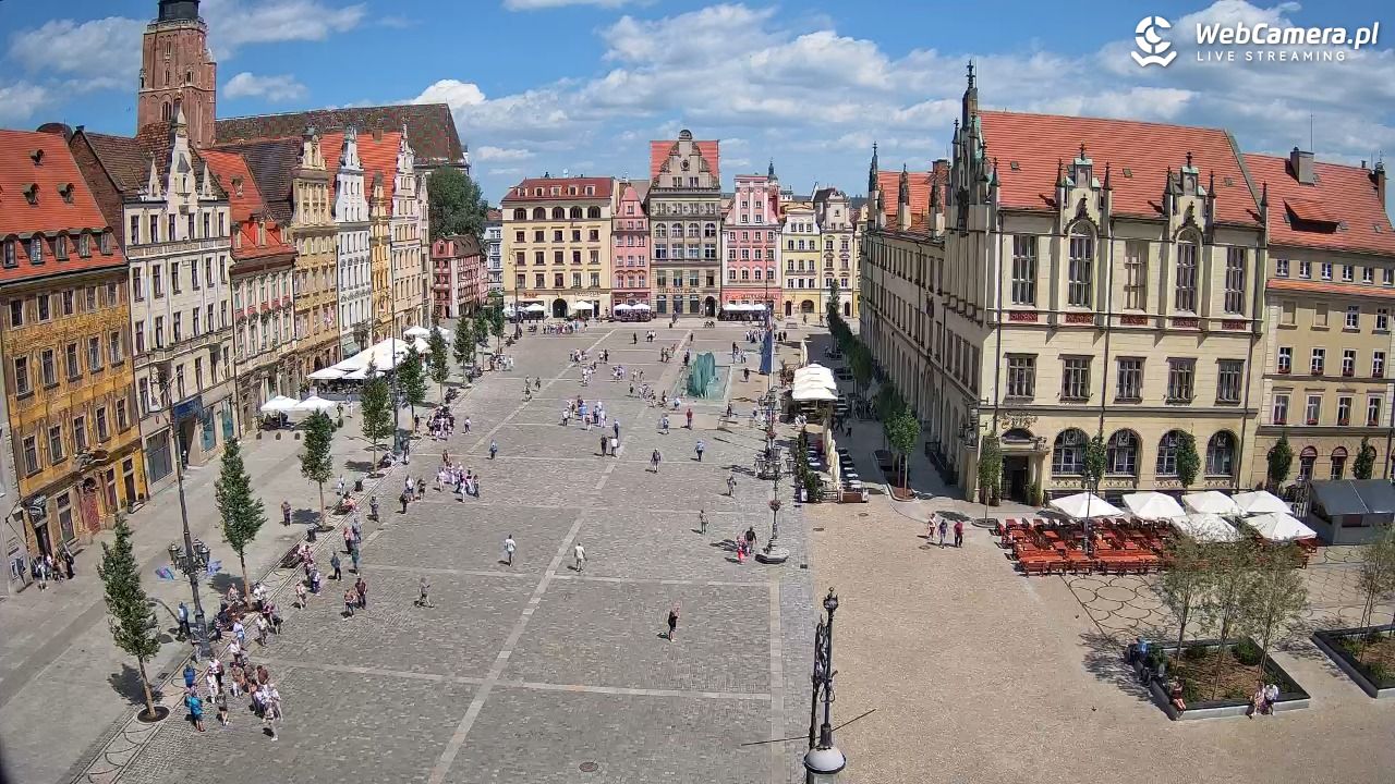 WROCŁAW - widok na Stare Miasto - 27 maj 2026, 11:54