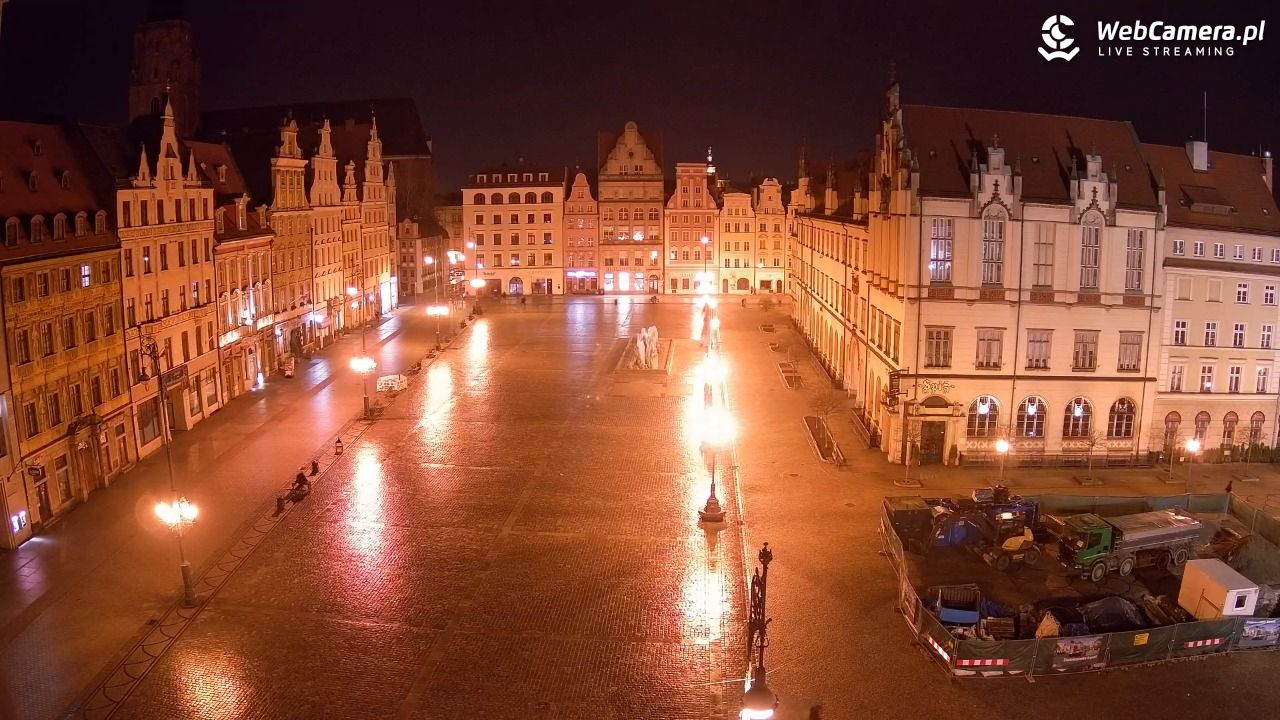 WROCŁAW - widok na Stare Miasto - 22 luty 2026, 03:58