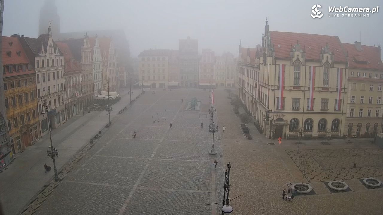 WROCŁAW - widok na Stare Miasto - 09 listopad 2025, 08:42