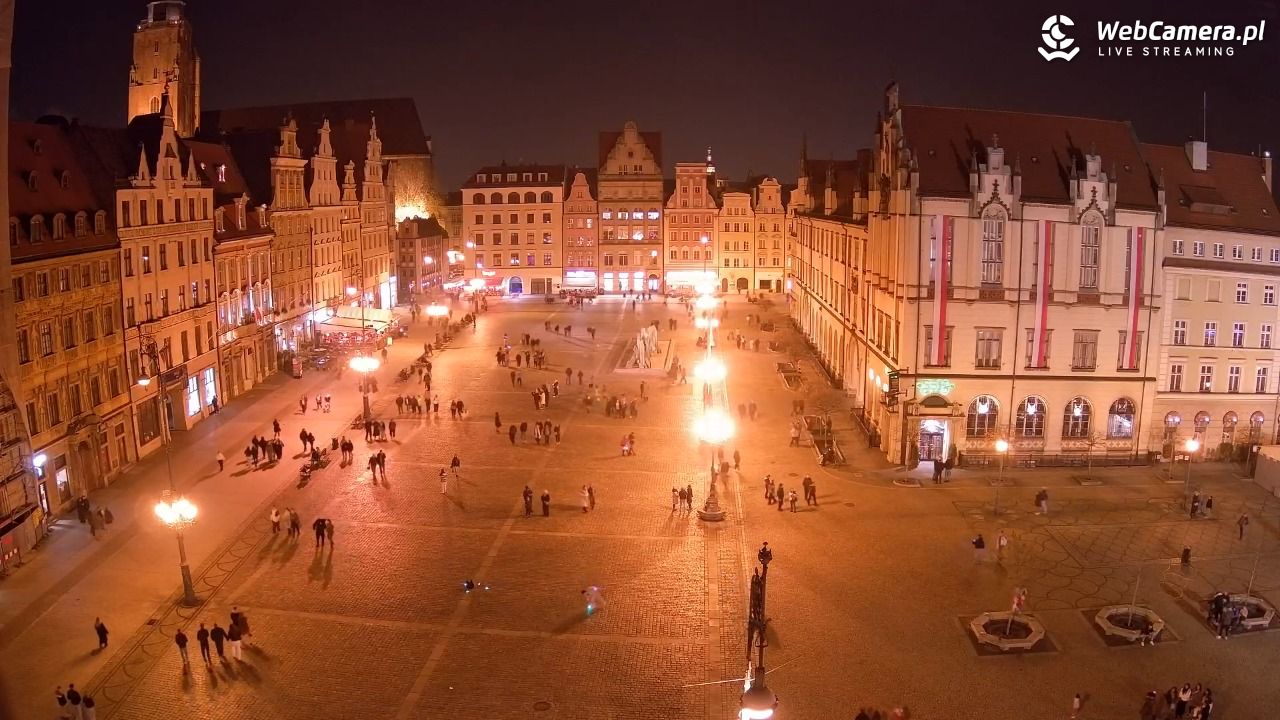 WROCŁAW - widok na Stare Miasto - 08 listopad 2025, 19:55