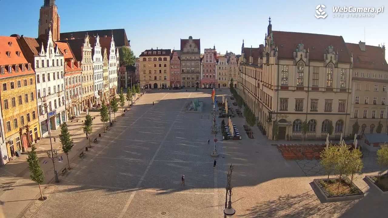 WROCŁAW - widok na Stare Miasto - 28 maj 2026, 07:21