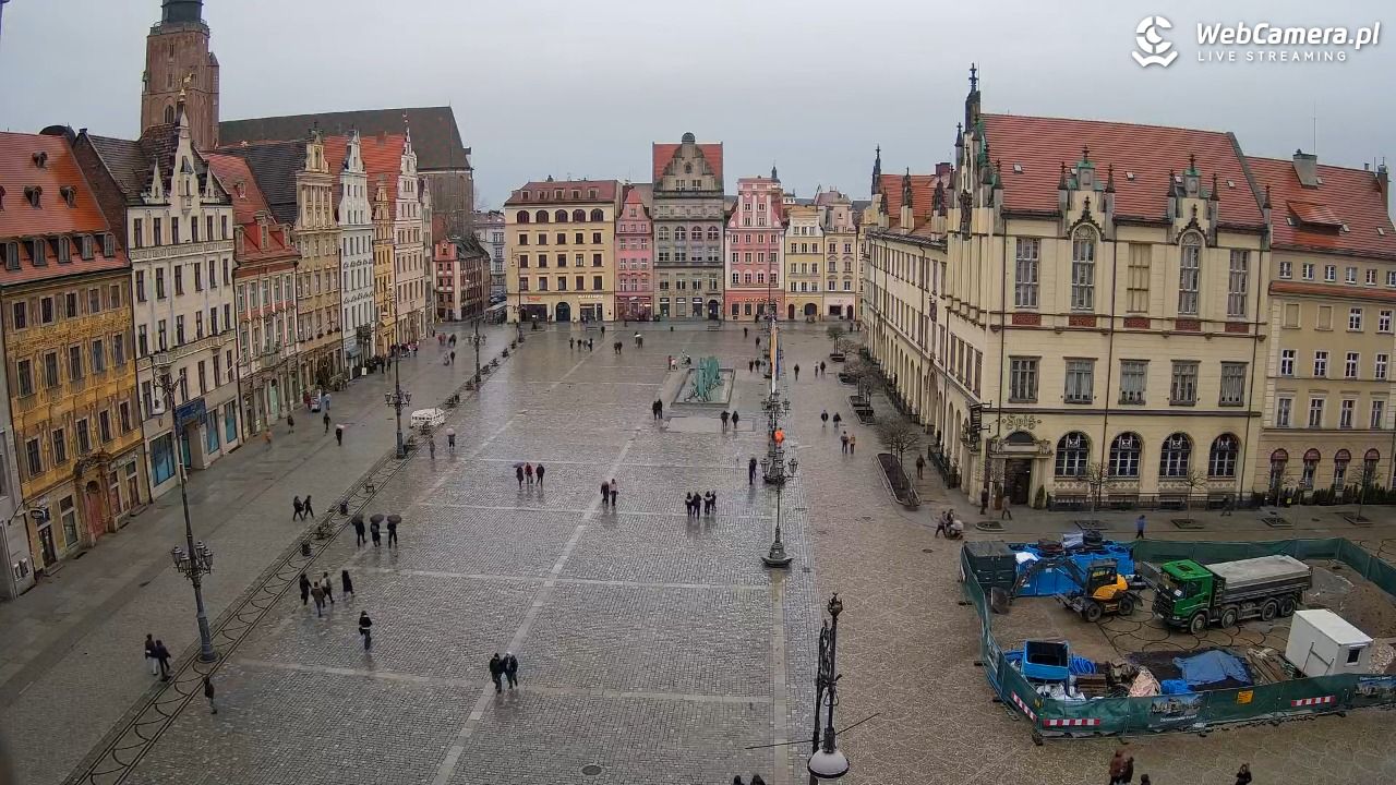 WROCŁAW - widok na Stare Miasto - 22 luty 2026, 15:39