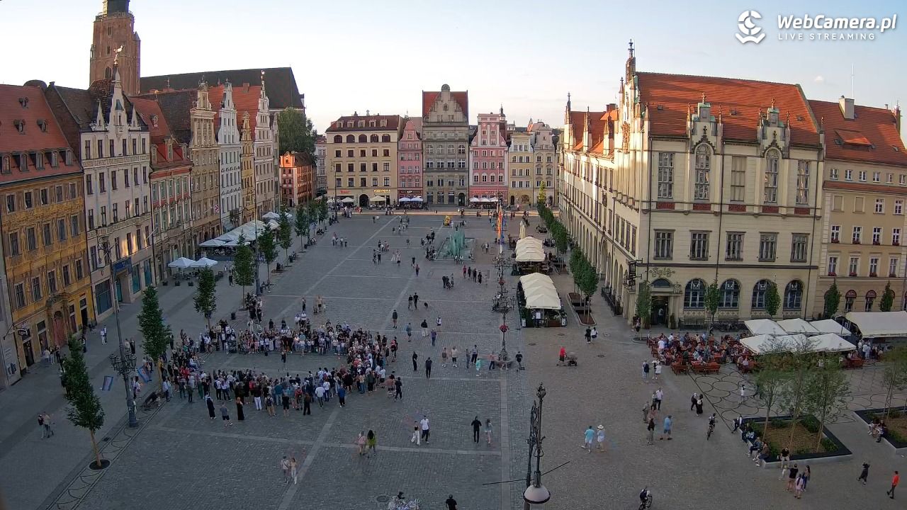 WROCŁAW - widok na Stare Miasto - 30 maj 2026, 19:40