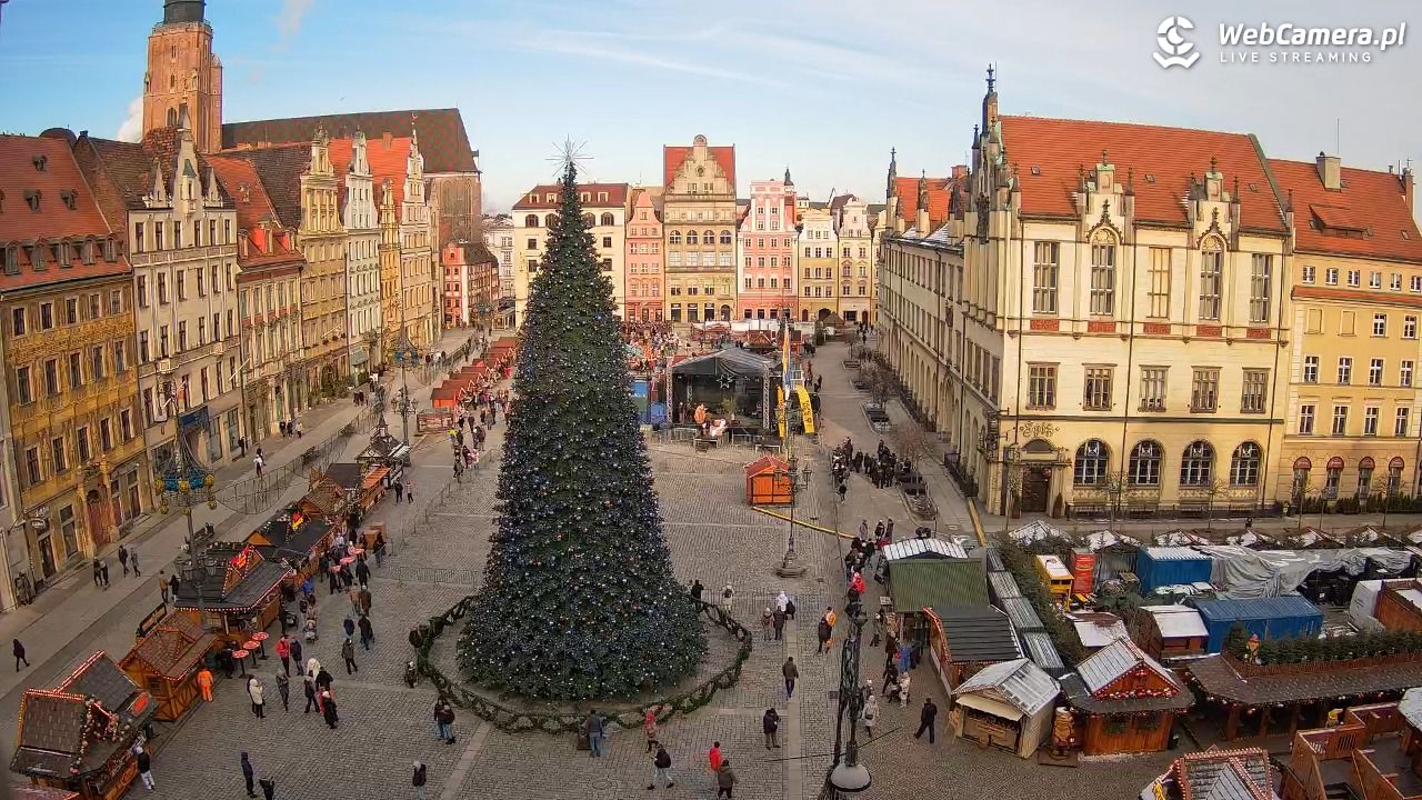 WROCŁAW - widok na Stare Miasto - 06 styczeń 2026, 12:23