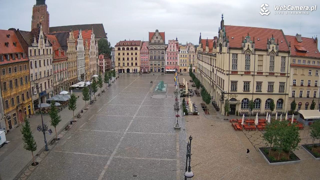 WROCŁAW - widok na Stare Miasto - 12 lipiec 2026, 08:02