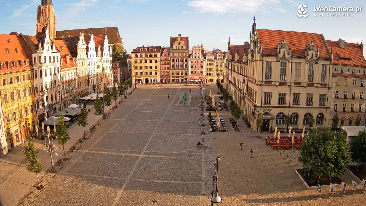WROCŁAW - widok na Stare Miasto - 09 październik 2026, 06:21