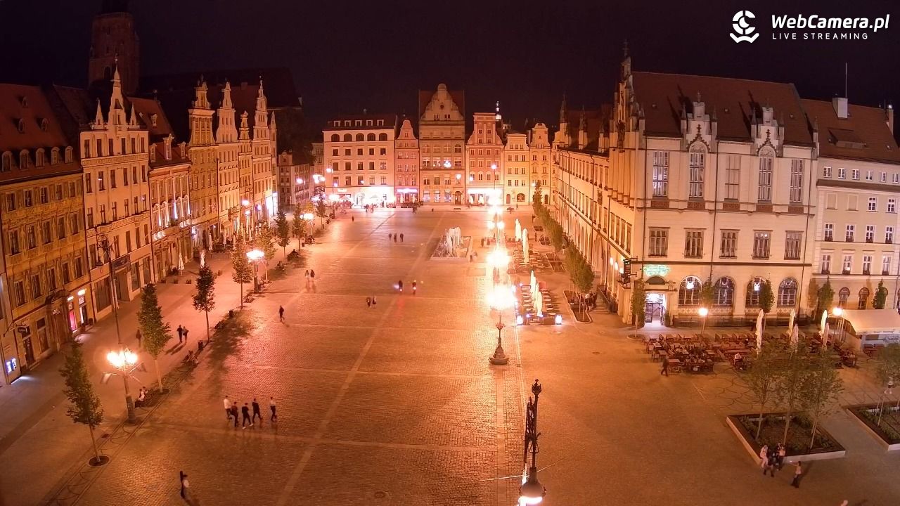 WROCŁAW - widok na Stare Miasto - 31 maj 2026, 01:00
