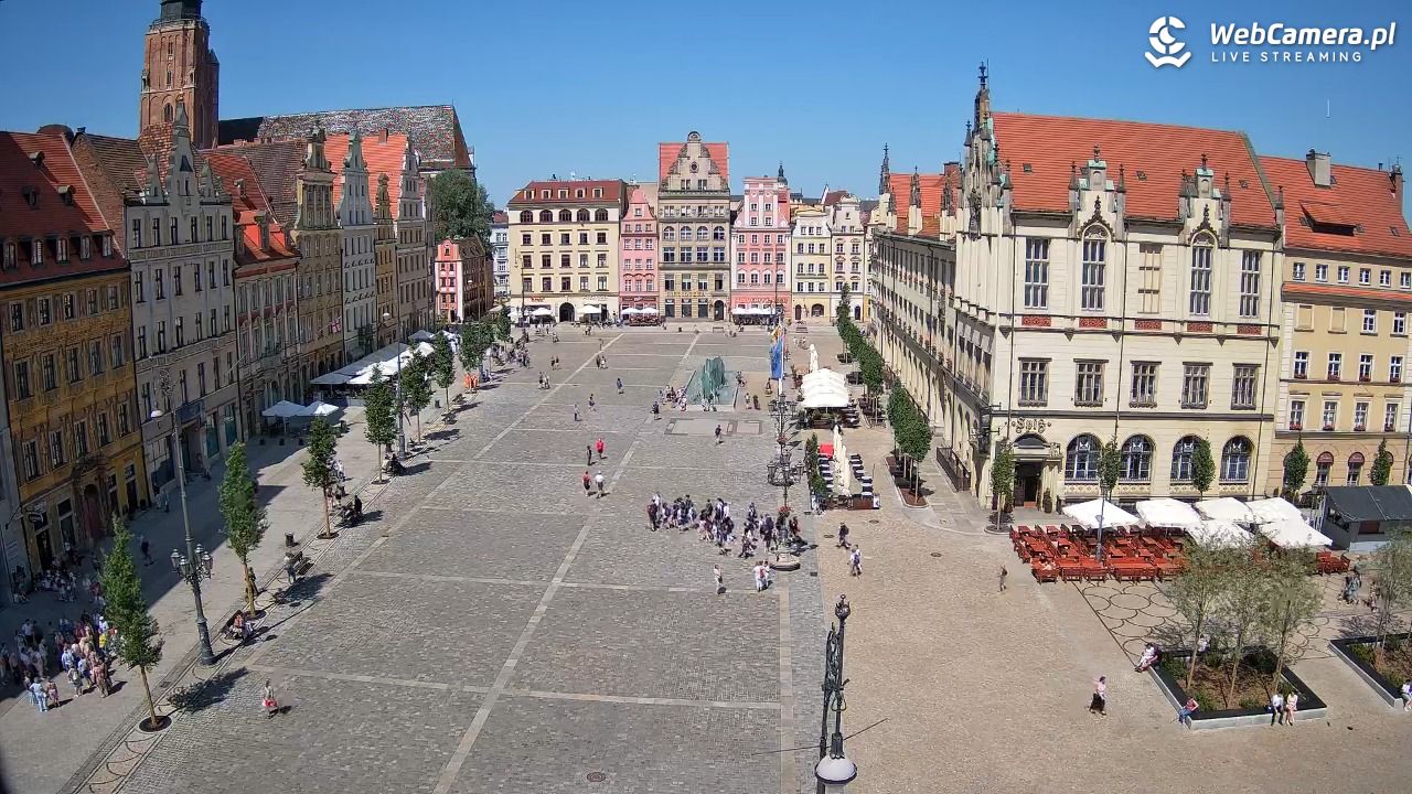 WROCŁAW - widok na Stare Miasto - 26 maj 2026, 14:15