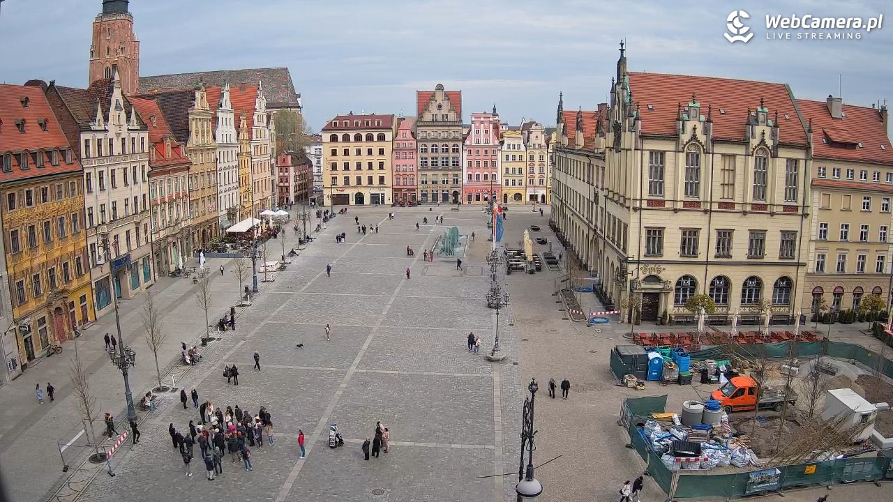 WROCŁAW - widok na Stare Miasto - 13 kwiecień 2026, 11:38