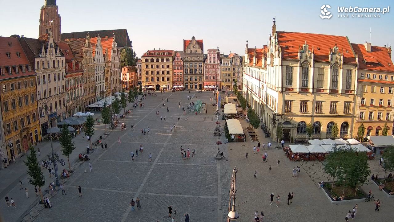 WROCŁAW - widok na Stare Miasto - 13 lipiec 2026, 18:52