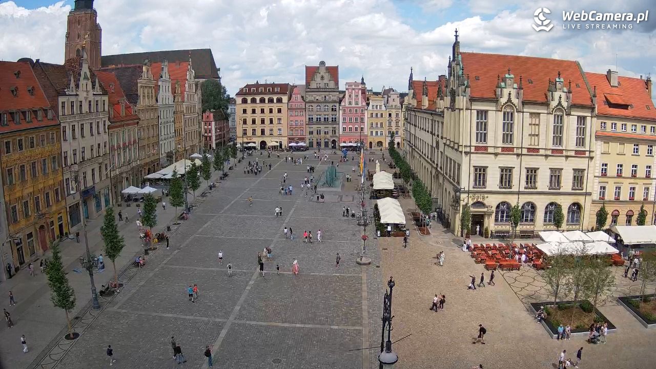 WROCŁAW - widok na Stare Miasto - 30 maj 2026, 13:13