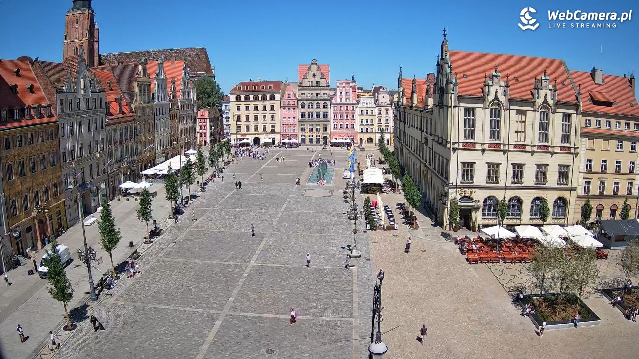 WROCŁAW - widok na Stare Miasto - 25 maj 2026, 13:12