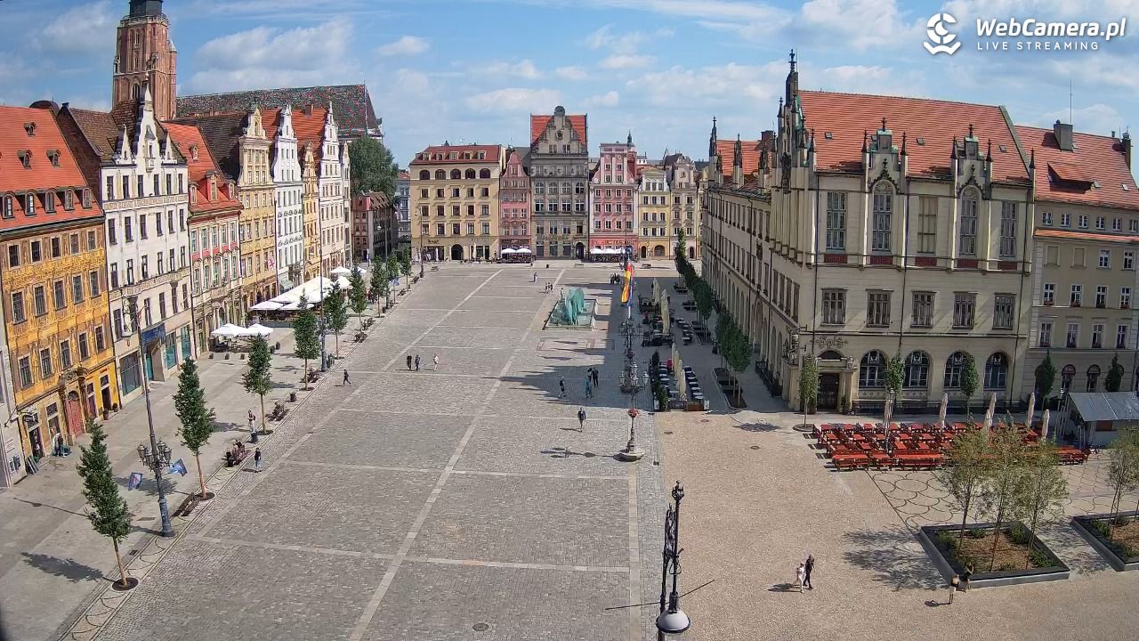 WROCŁAW - widok na Stare Miasto - 27 maj 2026, 10:10