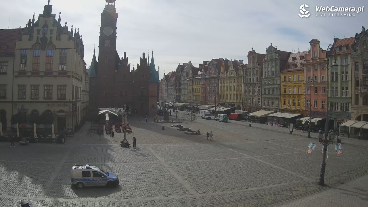 WROCŁAW - widok na Stare Miasto - 04 lipiec 2025, 08:54