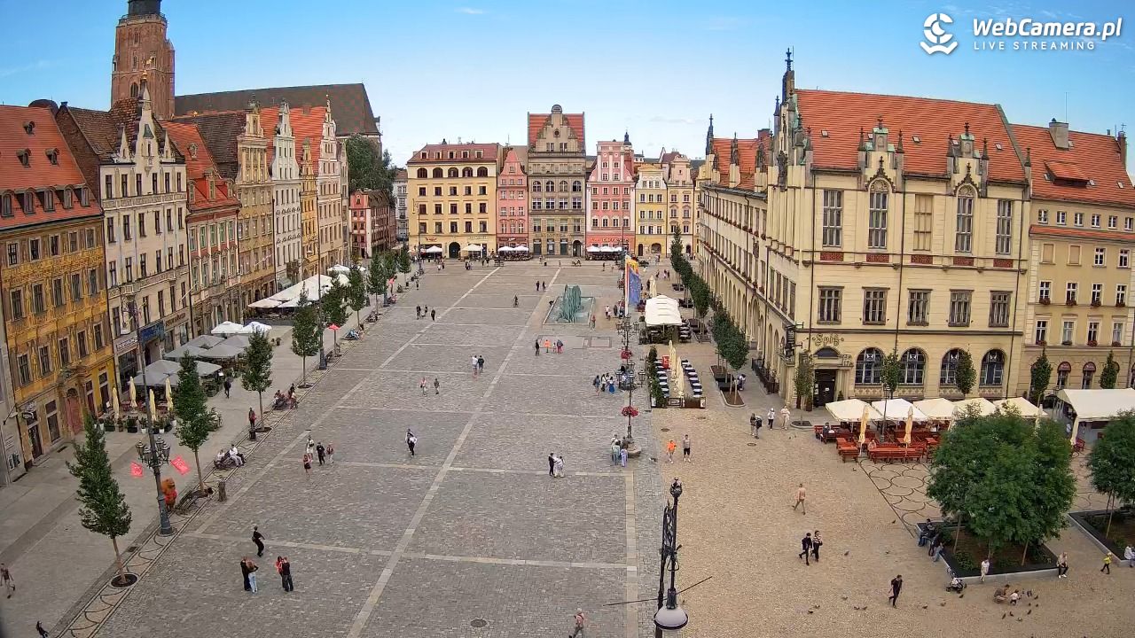 WROCŁAW - widok na Stare Miasto - 25 sierpień 2026, 13:20