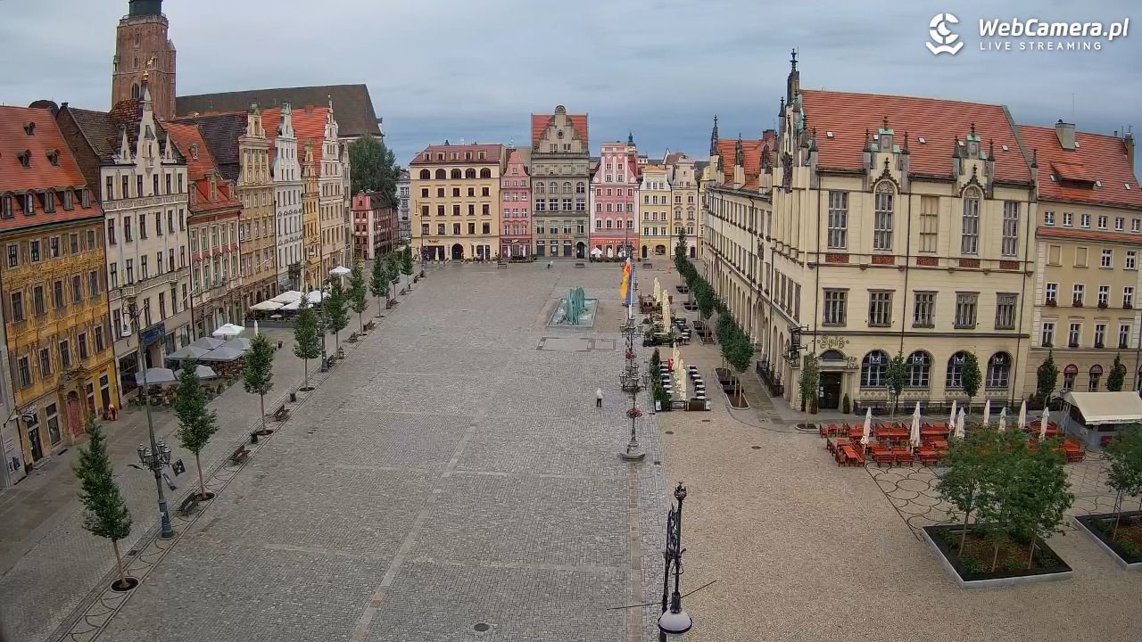 WROCŁAW - widok na Stare Miasto - 12 lipiec 2026, 07:16