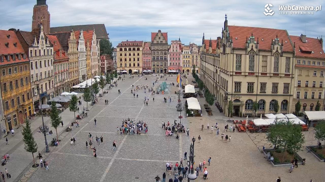 WROCŁAW - widok na Stare Miasto - 12 lipiec 2026, 11:42