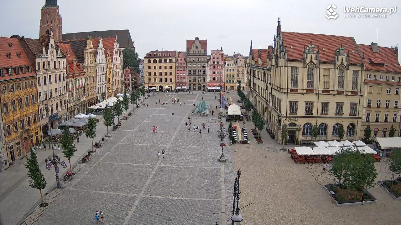WROCŁAW - widok na Stare Miasto - 14 lipiec 2026, 12:43