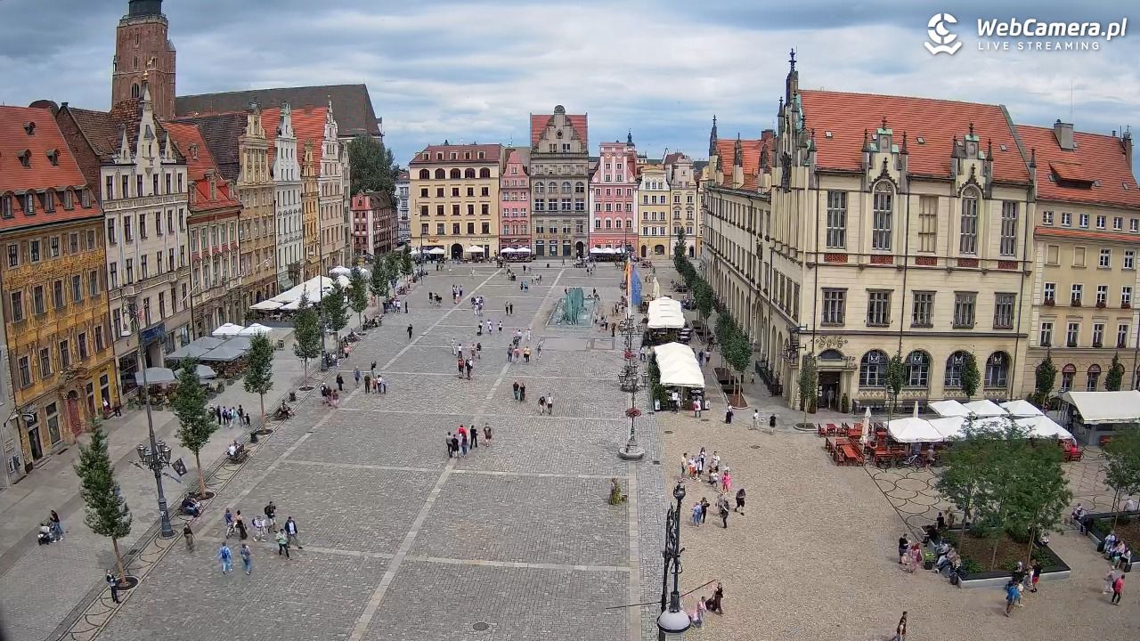 WROCŁAW - widok na Stare Miasto - 12 lipiec 2026, 12:25
