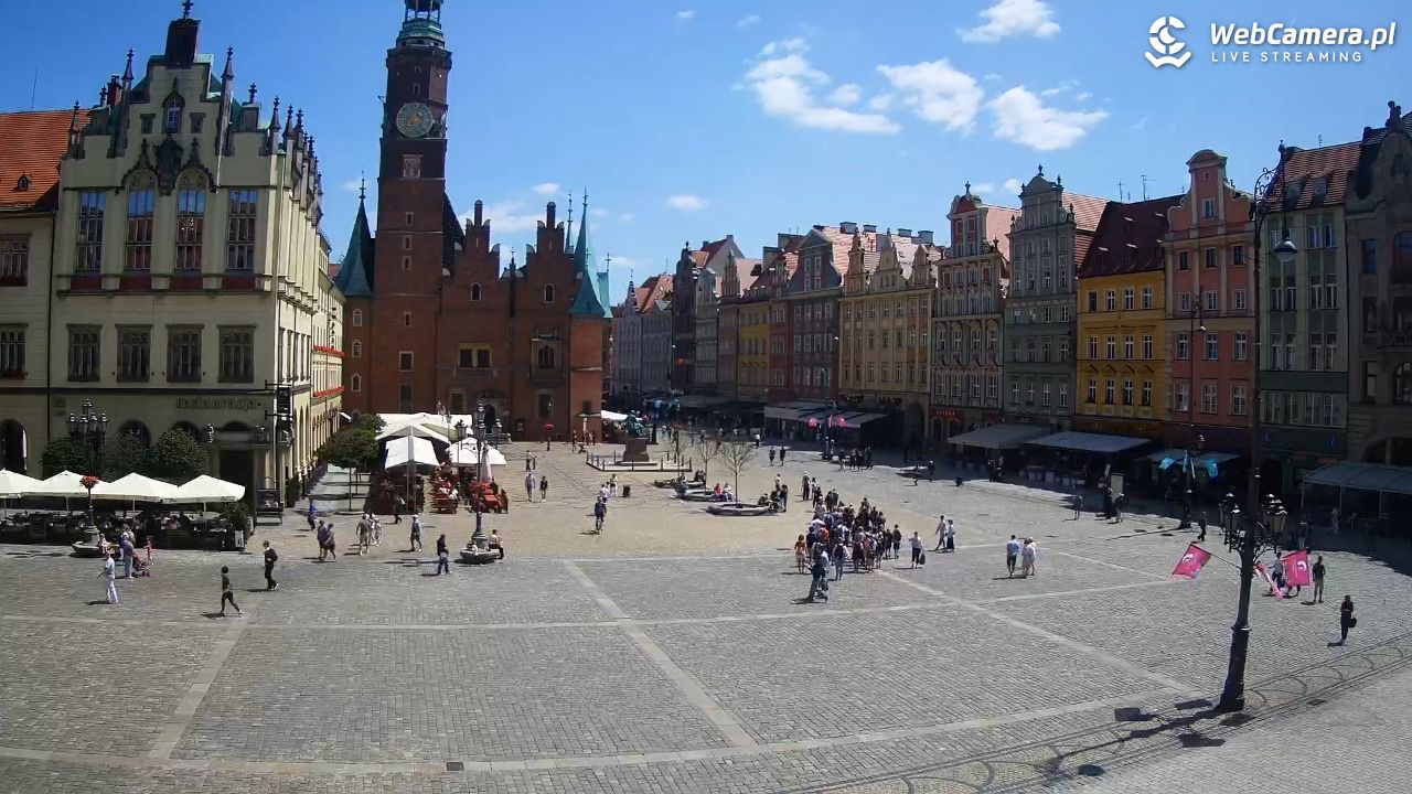 WROCŁAW - widok na Stare Miasto - 13 czerwiec 2025, 13:24