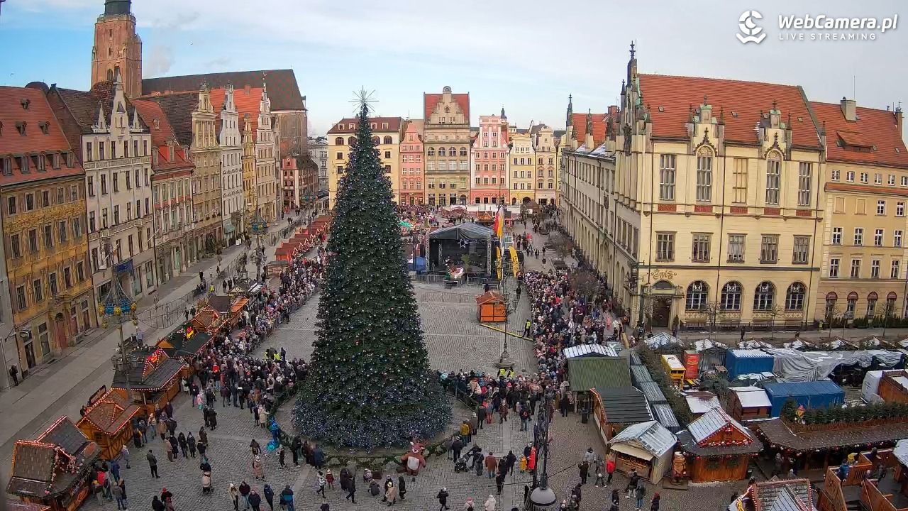 WROCŁAW - widok na Stare Miasto - 06 styczeń 2026, 13:11