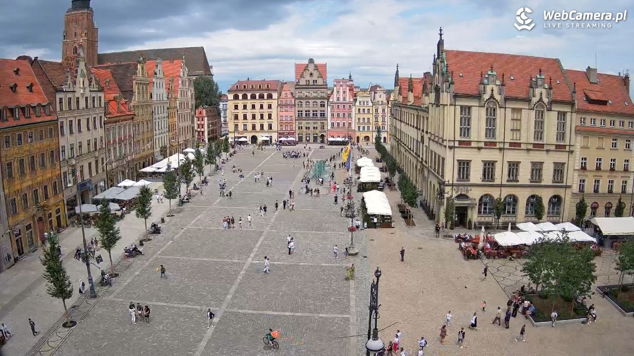 WROCŁAW - widok na Stare Miasto - 12 lipiec 2026, 13:28