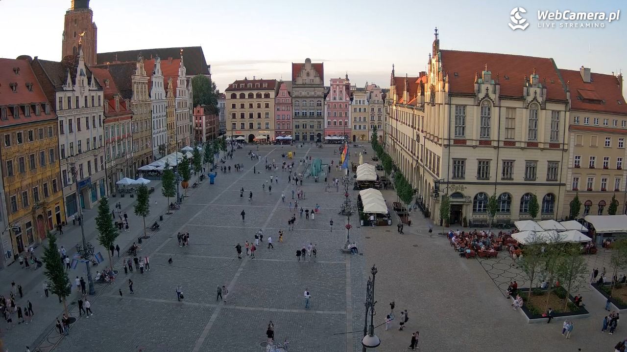 WROCŁAW - widok na Stare Miasto - 30 maj 2026, 20:04