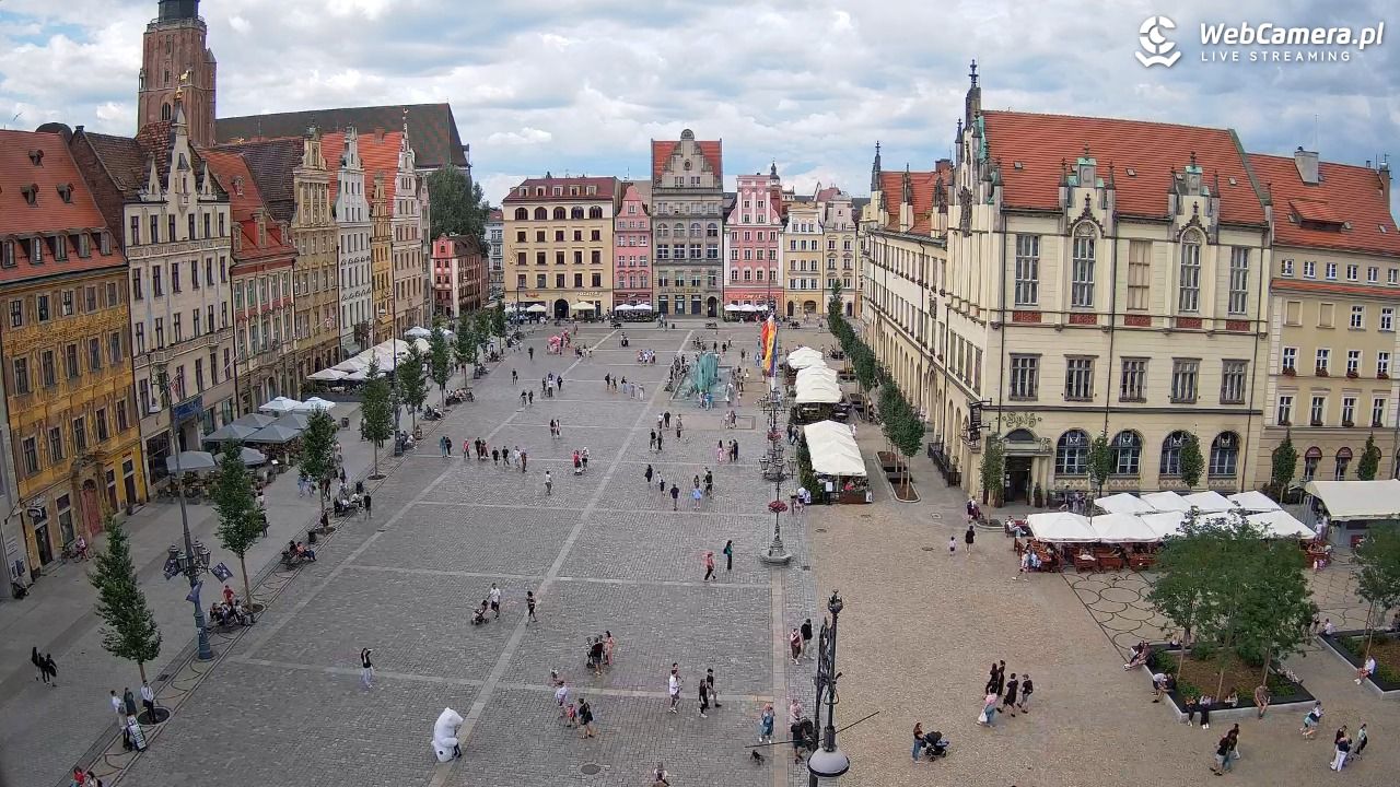 WROCŁAW - widok na Stare Miasto - 12 lipiec 2026, 16:42