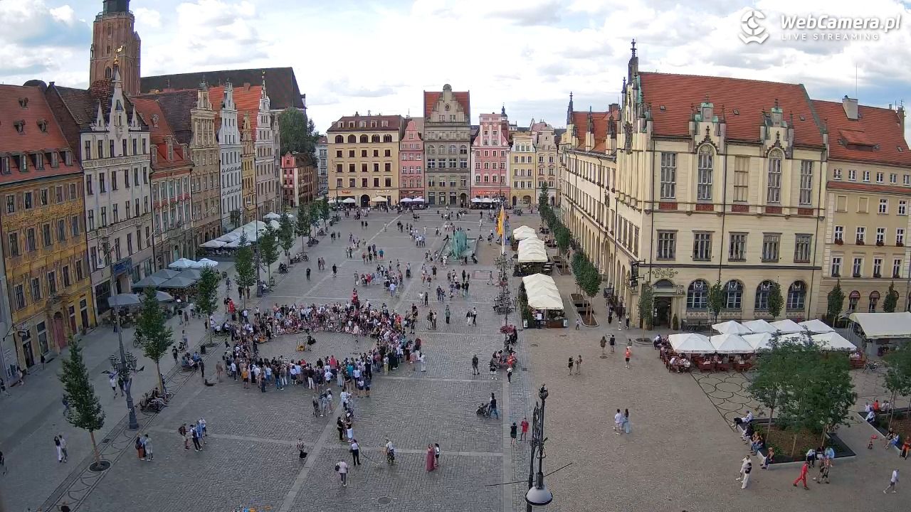 WROCŁAW - widok na Stare Miasto - 12 lipiec 2026, 17:41