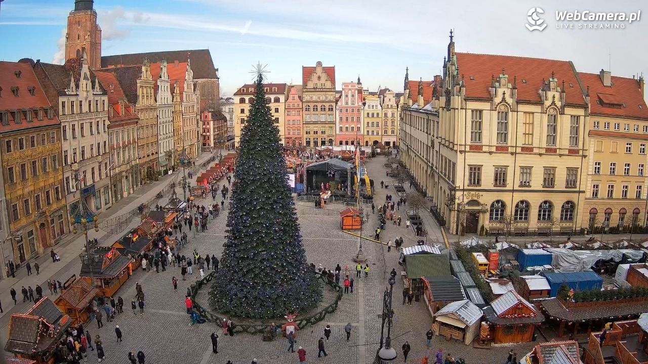 WROCŁAW - widok na Stare Miasto - 06 styczeń 2026, 12:37