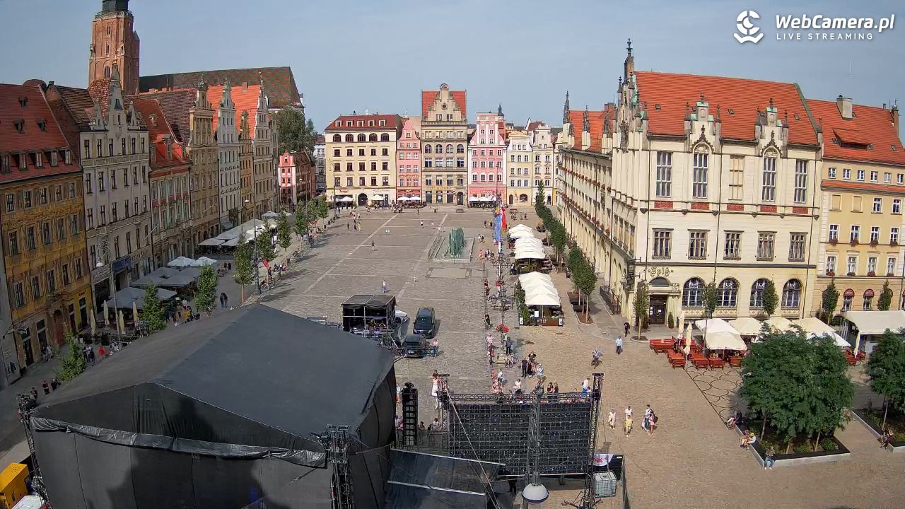 WROCŁAW - widok na Stare Miasto - 28 sierpień 2026, 14:44