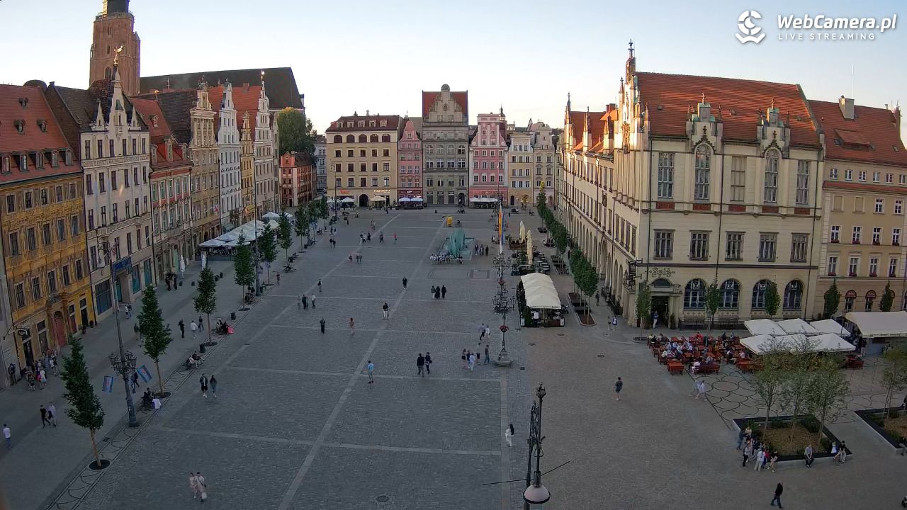 WROCŁAW - widok na Stare Miasto - 28 maj 2026, 19:53