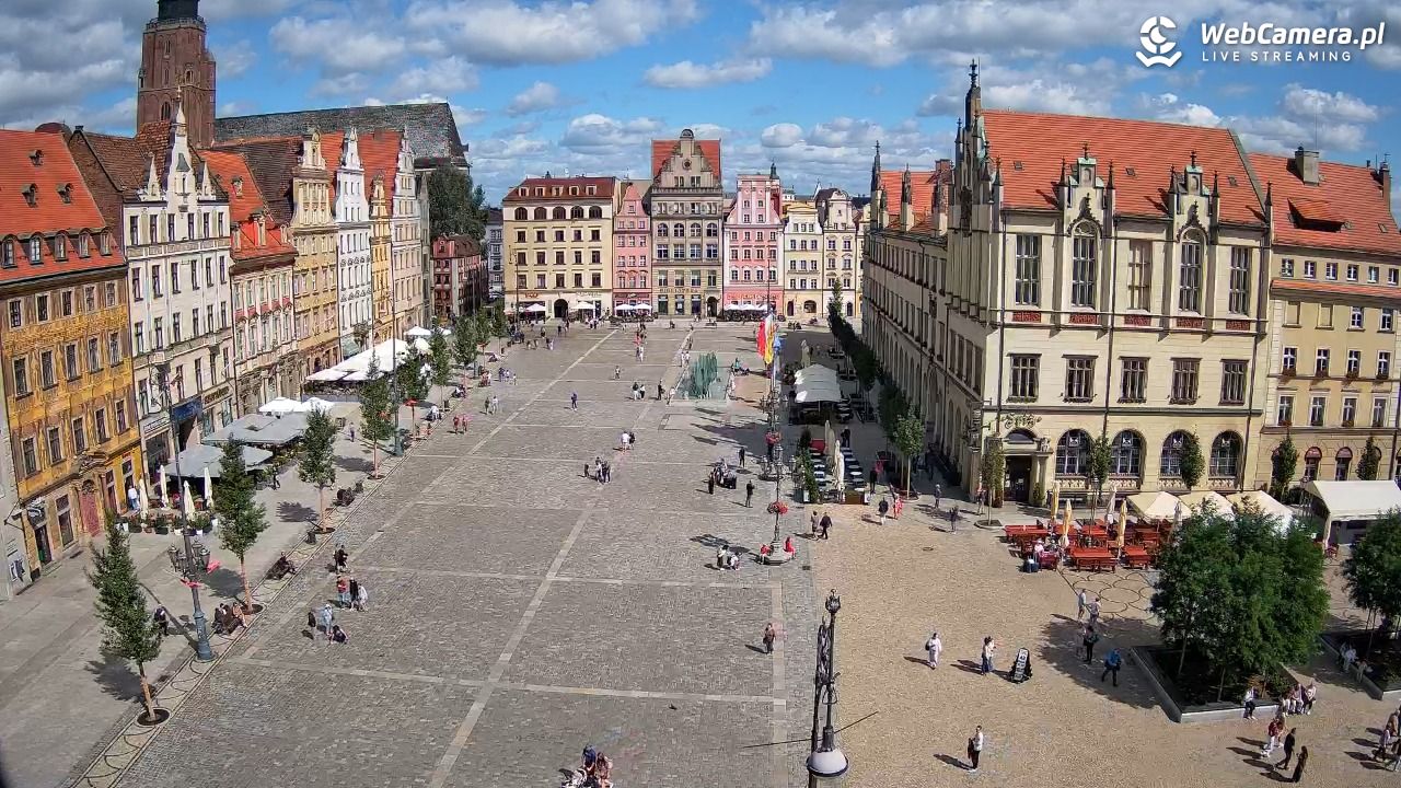 WROCŁAW - widok na Stare Miasto - 24 sierpień 2026, 11:41