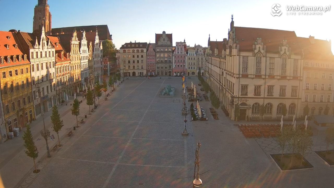 WROCŁAW - widok na Stare Miasto - 28 maj 2026, 05:49