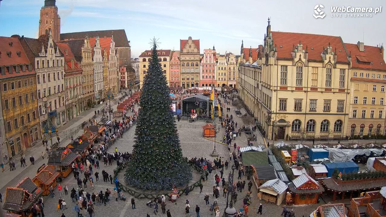WROCŁAW - widok na Stare Miasto - 06 styczeń 2026, 12:58