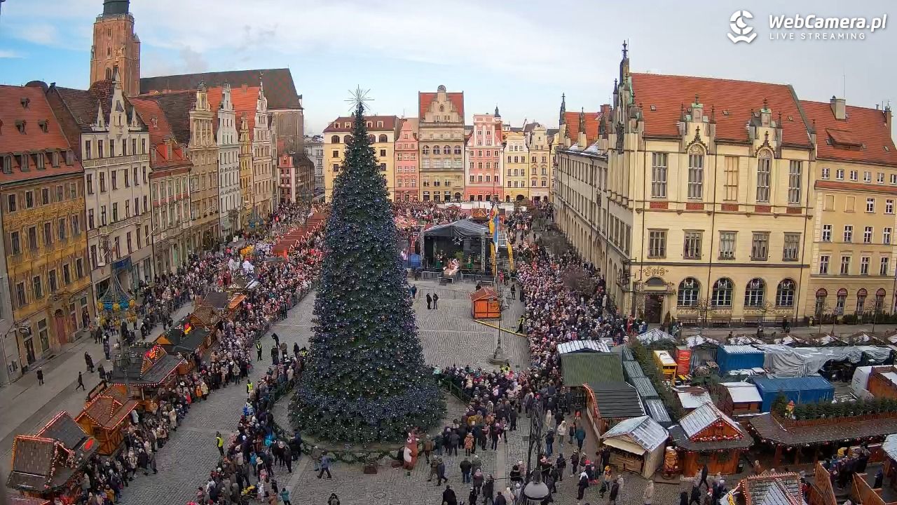 WROCŁAW - widok na Stare Miasto - 06 styczeń 2026, 13:18