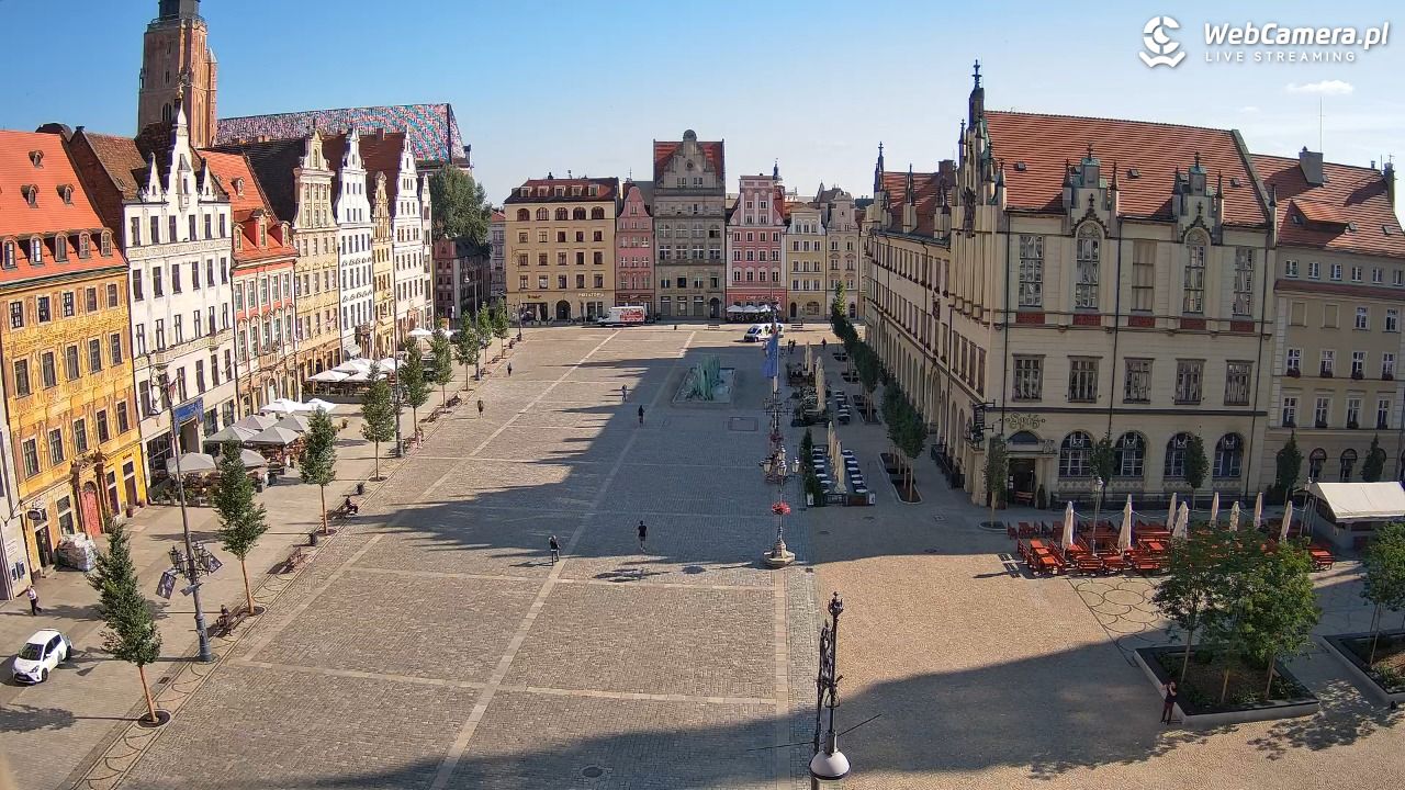WROCŁAW - widok na Stare Miasto - 13 lipiec 2026, 08:37