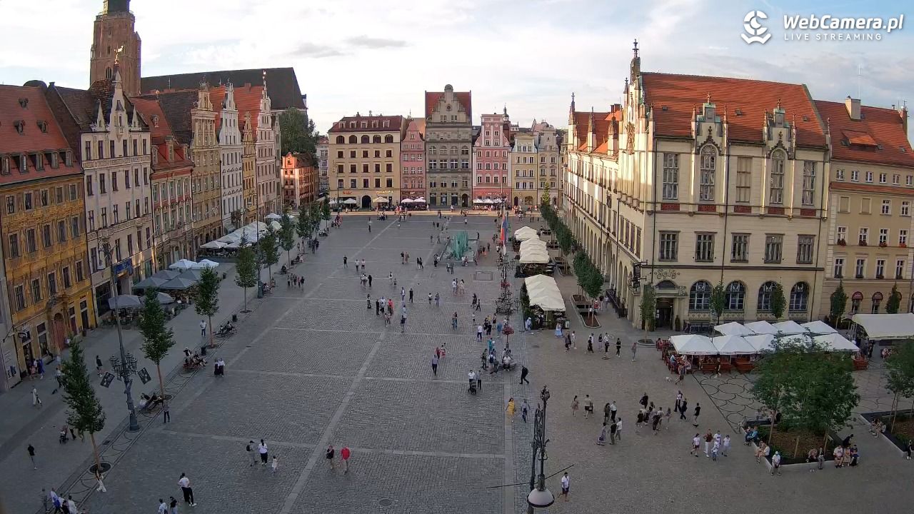 WROCŁAW - widok na Stare Miasto - 12 lipiec 2026, 19:39